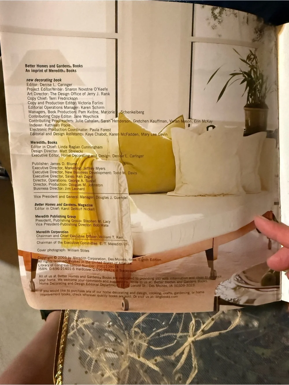 Coffee Table Book - New Decorating Book